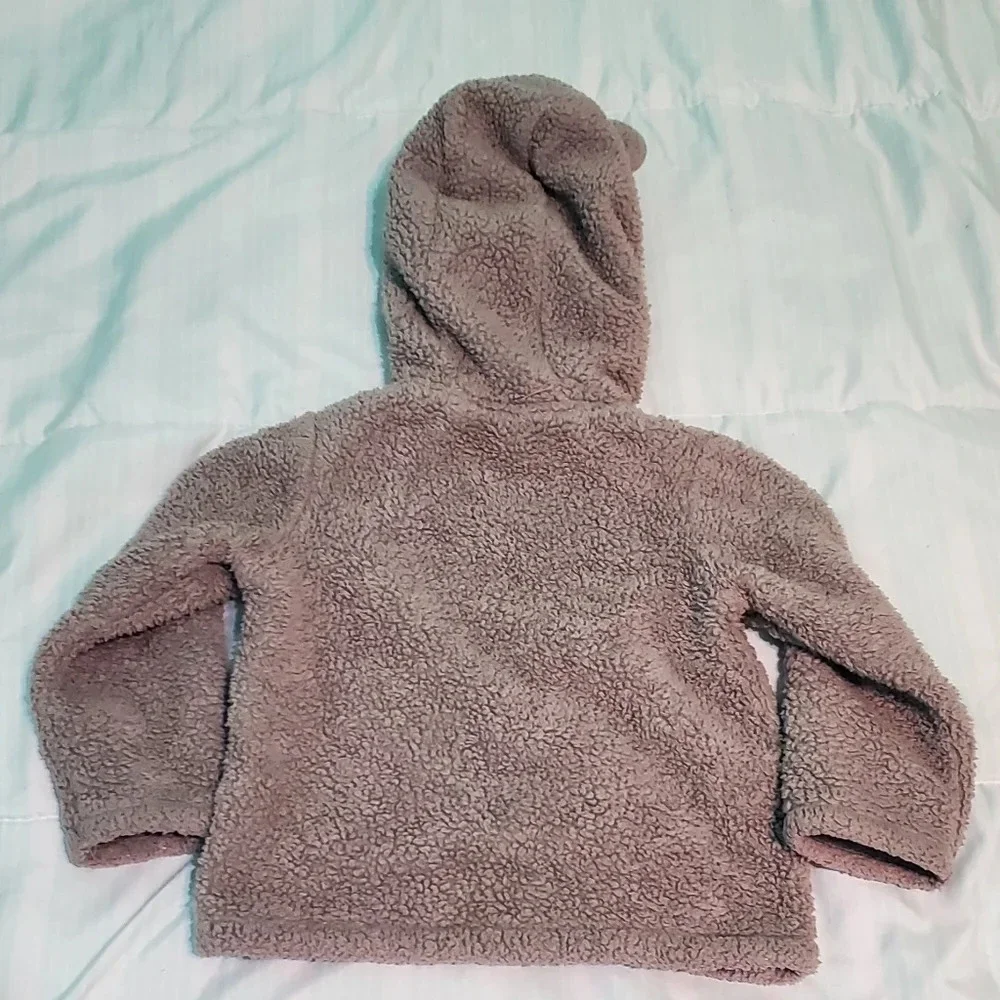 Carter's Baby Girl Sherpa Hooded Jacket 24 M